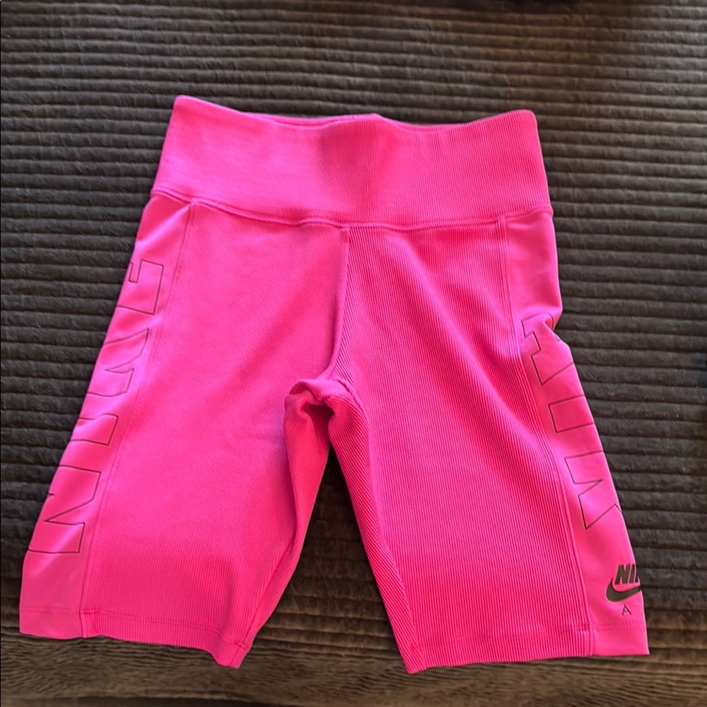 Nike Hot Pink Biker Athletic Shorts